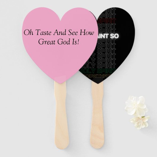 Fan Handwaaier (Voorkant en achterkant)