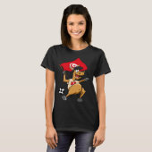 Fan horse Tunisia T-shirt (Voorkant volledig)