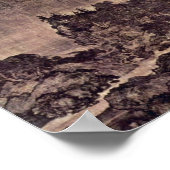 Fan Kuan - Reizigers tussen bergen en straten Poster (Hoek)