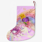  Fan Lady  Roze kerststop Kleine Kerstsok (Achterkant)