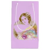  Fan Lady Small Matte Gift Bag Klein Cadeauzakje (Voorkant)