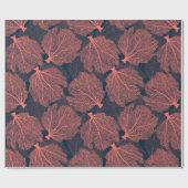 Fan living colral cadeaupapier (Vlak)