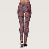 Fan living colral leggings (Achterkant)