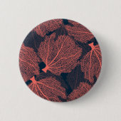 Fan living colral ronde button 5,7 cm (Voorkant)