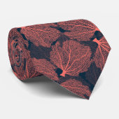 Fan living colral stropdas (Opgerold)