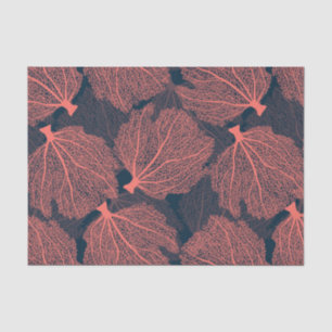 Fan living colral tissuepapier