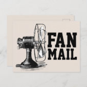 FAN MAIL Briefkaart (Voorkant / Achterkant)