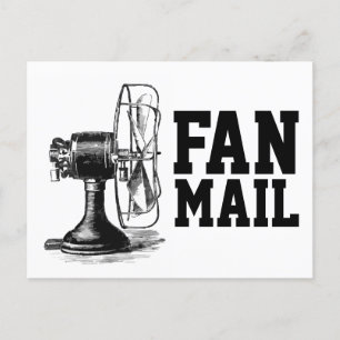 FAN MAIL Funny Briefkaart