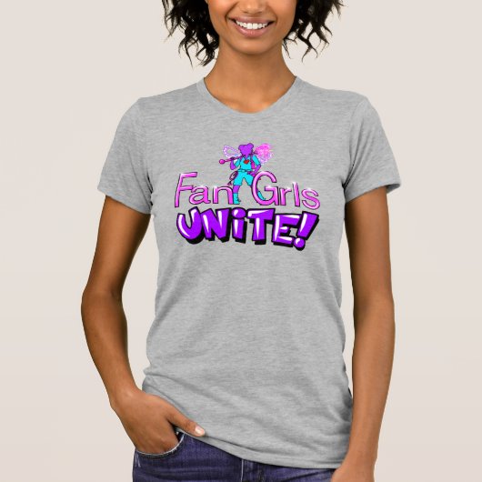 Fan Meisjes Verenigd! Dames T-Shirt (Voorkant)