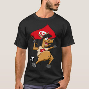 Fan paard Tunesië T-shirt