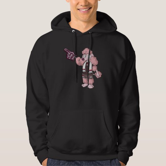 Fan Poodle Serbia Hoodie (Voorkant)