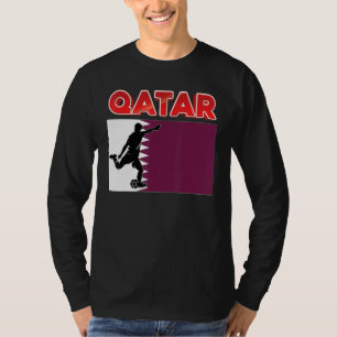 Fan Qatar National Team World Football Soccer Cham T-shirt