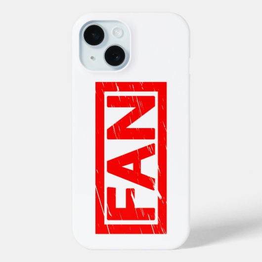 Fan Stamp Case-Mate iPhone Case (Achterkant)