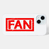 Fan Stamp Case-Mate iPhone Case (Achterkant (horizontaal))