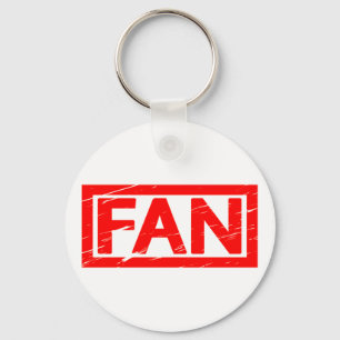 Fan Stamp Sleutelhanger