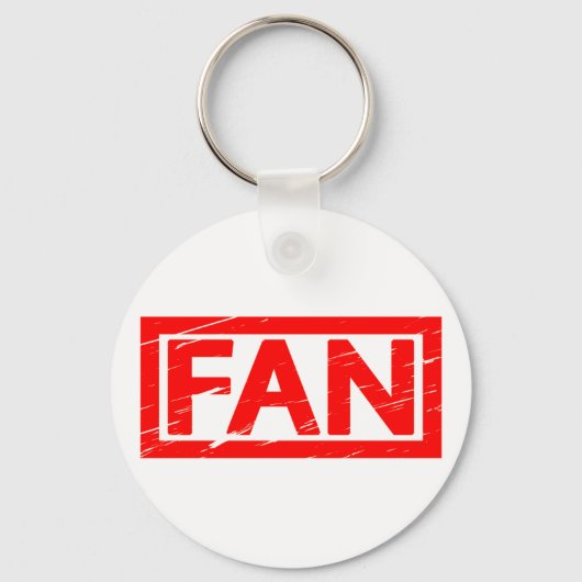 Fan Stamp Sleutelhanger (Voorkant)