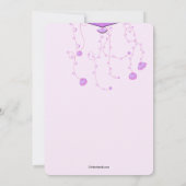 Fan Two Photo Birthday Party Invitation Kaart (Achterkant)