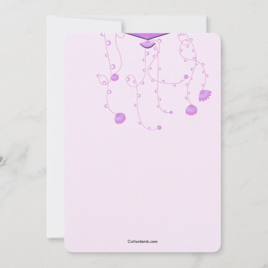 Fan Two Photo Birthday Party Invitation Kaart (Achterkant)