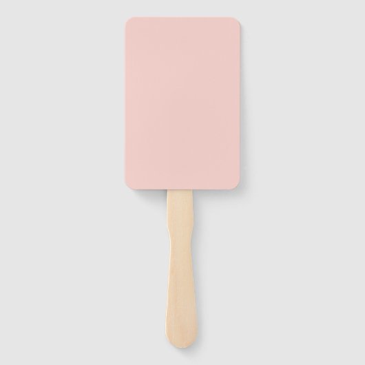 fan van Blush bloom bruiloft Handwaaier (Achterkant)