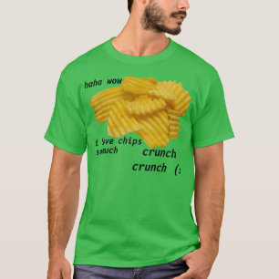 fan van chips t-shirt
