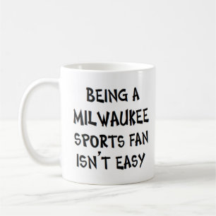 fan van Milwaukee sport, zijnde Koffiemok