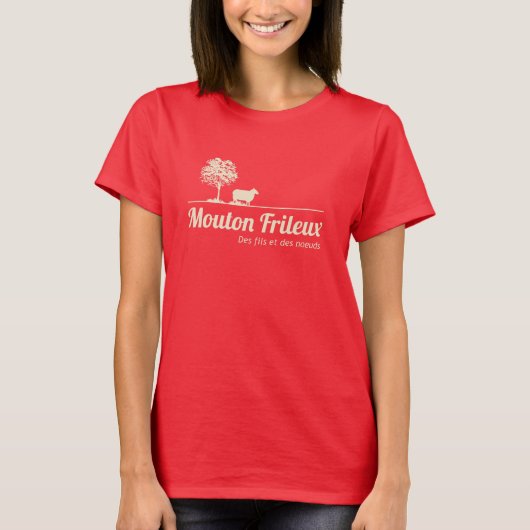 Fan van Mouton Friends T-shirt (Voorkant)