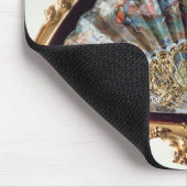 Fan, versierd met een scène van een fete muismat (Hoek)