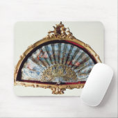 Fan, versierd met een scène van een fete muismat (Met muis)