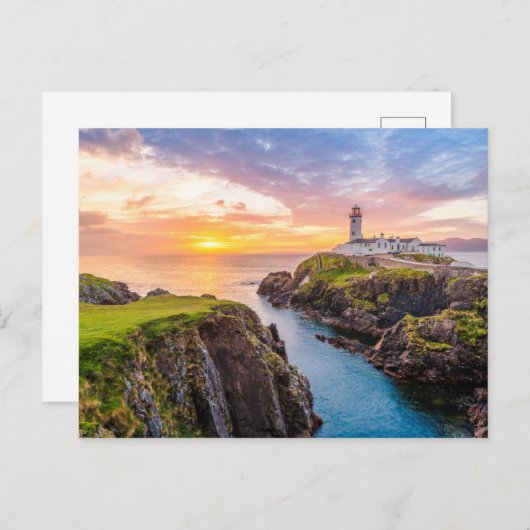 Fanad Head Lighthouse Co. | Donegal Ierland Briefkaart (Voorkant / Achterkant)