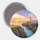 Fanad Head Lighthouse Co. | Donegal Ierland Magneet (Voorkant / Achterkant)