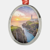 Fanad Head Lighthouse Co. | Donegal Ierland Metalen Ornament (Links)