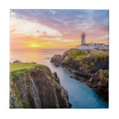 Fanad Head Lighthouse Co. | Donegal Ierland Tegeltje (Voorkant)