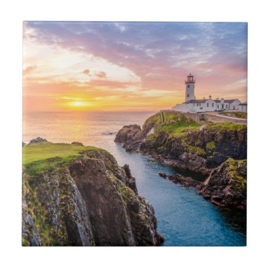 Fanad Head Lighthouse Co. | Donegal Ierland Tegeltje (Voorkant)