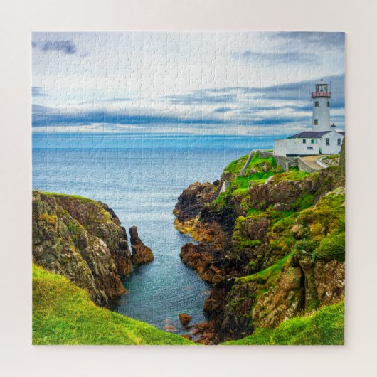 Fanad Head Lighthouse Kust Ierland Kunstprint Legpuzzel (Verticaal)