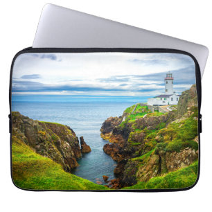 Fanad Head Lighthouse Laptophoes Ierland Laptop Sleeve