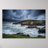 Fanad Head Lighthouse, Letterkenny, Ierland Poster (Voorkant)