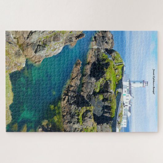 Fanad Lighthouse Donegal Ierland. Jigzaag Puzzle Legpuzzel (Horizontaal)