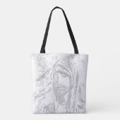 Fanart (Eminem) Tote Bag (Achterkant)