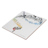 Fanataisie (Opus 7) 2 Tegeltje (Zijkant)