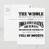 Fanatica Briefkaart (Voorkant / Achterkant)