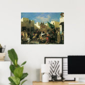 Fanatics of Tangier, 1838 Poster (Thuiskantoor)