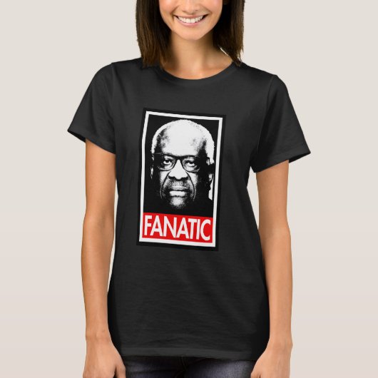 Fanatiek - Clarence Thomas - Abortus van het Hof T-shirt (Voorkant)