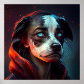 Fanatsy dog poster (Voorkant)