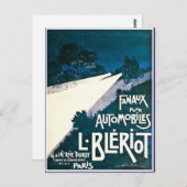 Fanaux Pour Automobiles L Bleriot - Parijs, Frankr Briefkaart (Voorkant / Achterkant)