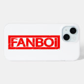 Fanboi Stamp Case-Mate iPhone Case (Achterkant (horizontaal))