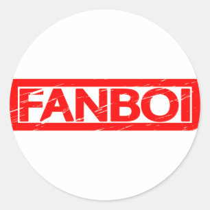 Fanboi Stamp Ronde Sticker
