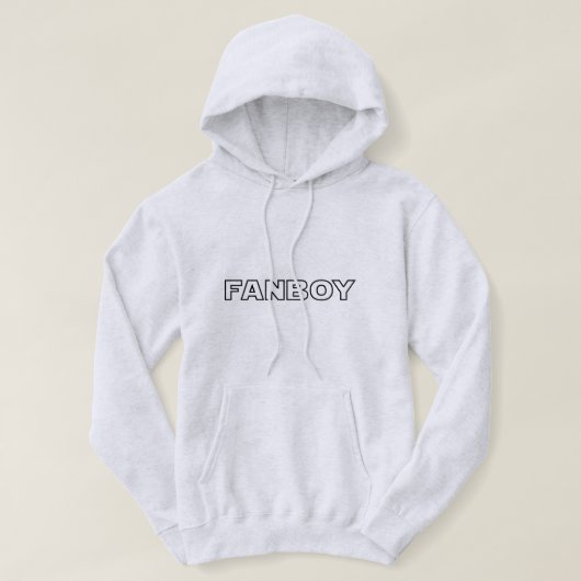 FANBOY HOODIE (Design voorkant)
