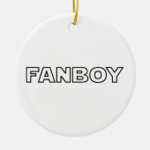 FANBOY KERAMISCH ORNAMENT (Voorkant)