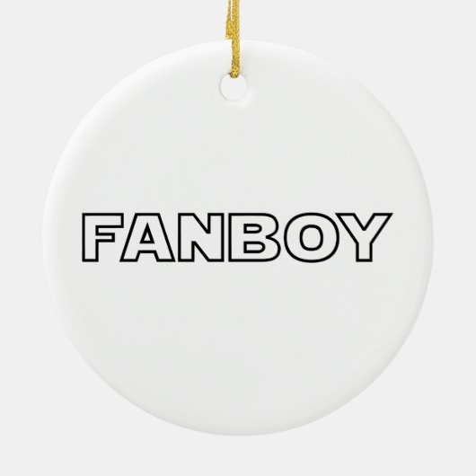 FANBOY KERAMISCH ORNAMENT (Achterkant)