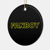 FANBOY KERAMISCH ORNAMENT (Links)